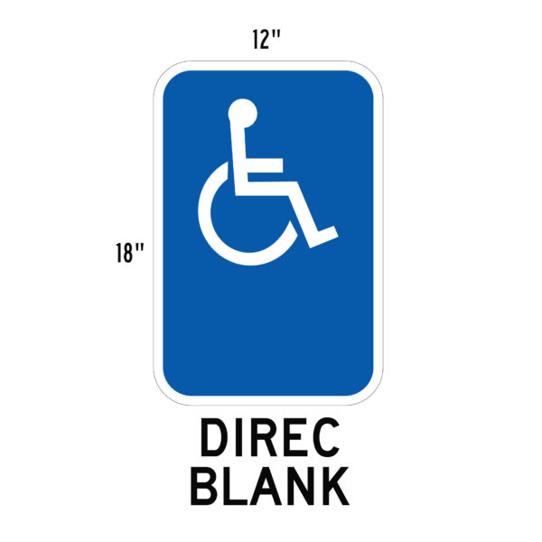 ADA SIgn Direct Blank