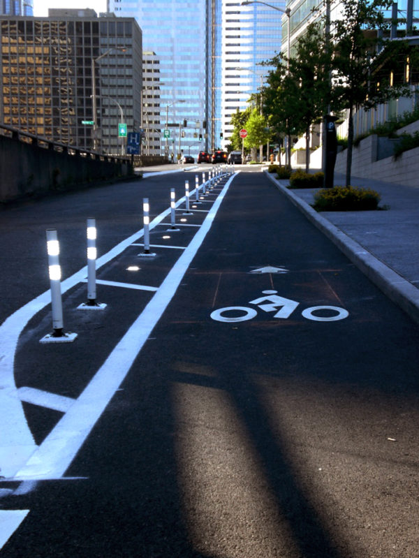 Bike Lane - 7th Avenue - Seattle_b