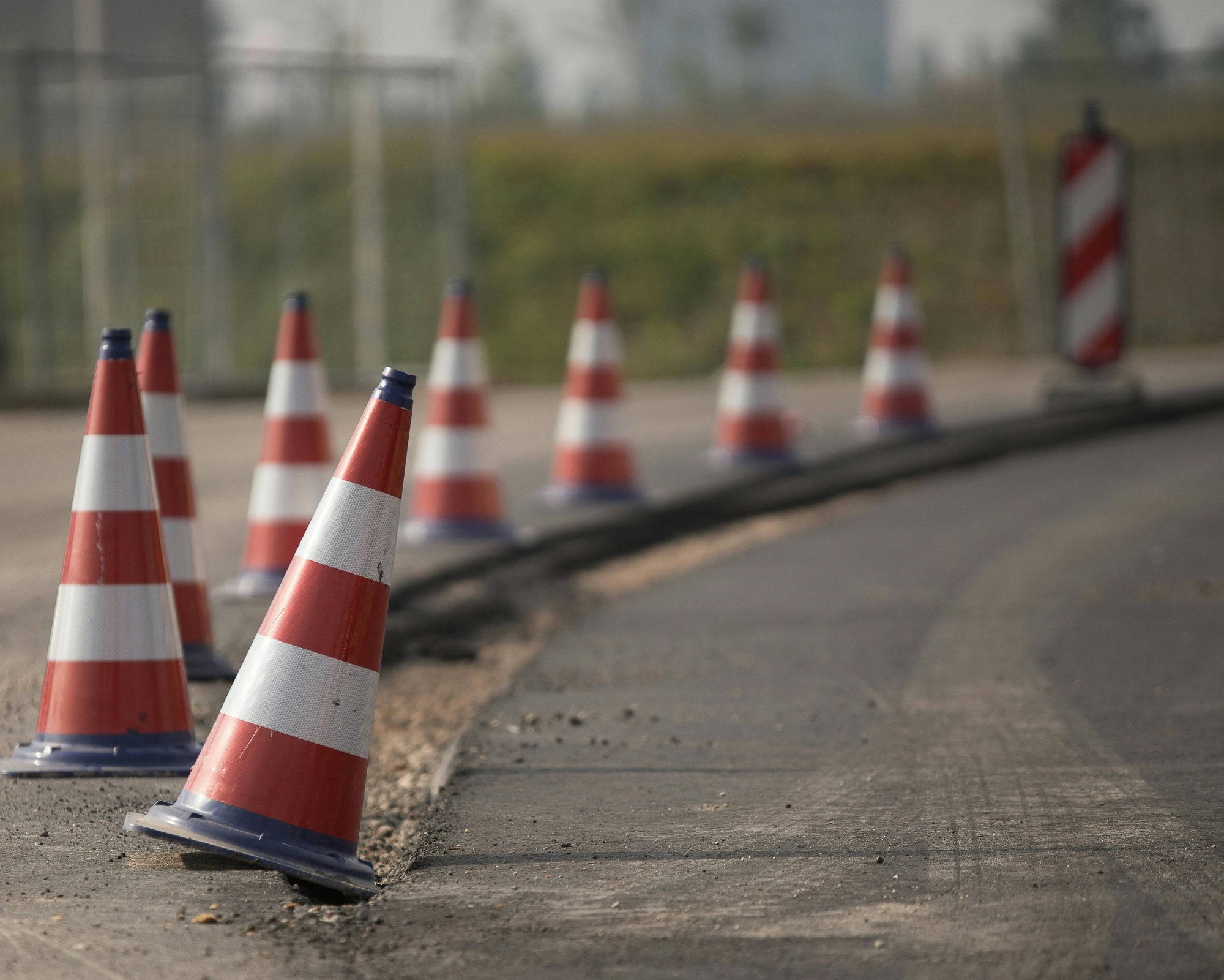 traffic control cones from capitol barricade northern ca