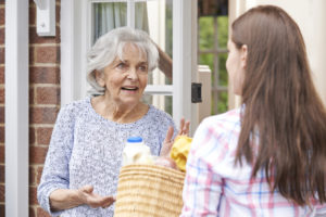 Helping Elderly Neighbor during COVID-19 Outbreak