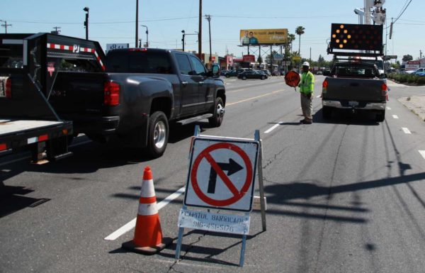 Capitol Barricade Road Signs and Truck Mounted Message Board