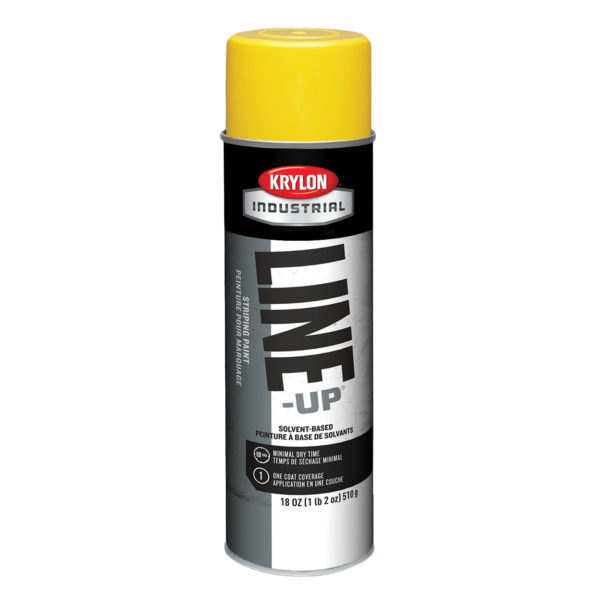 LINE-UP Solvent-Based Pavement Striping Paint, Highway Yellow