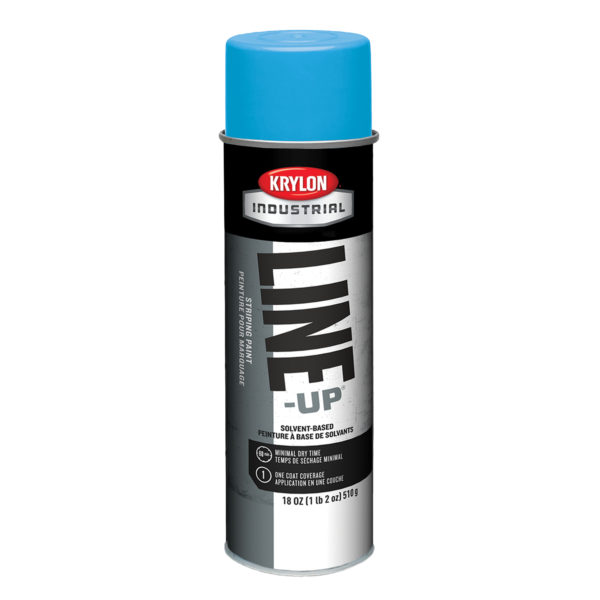 LINE-UP Solvent-Based Pavement Striping Paint, Handicap Blue