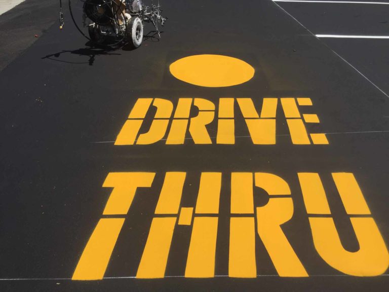 Traffic & Striping Paint Capitol Barricade