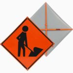 Temporary collapsible Signs and stands