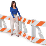 safetyrail ADA compliant pedestrian barricades