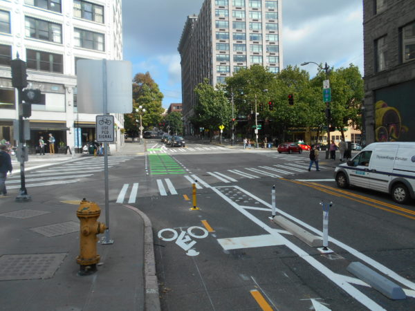 Seattle Street Bike Lane