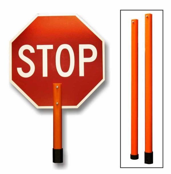 Stop Slow Orange Handle