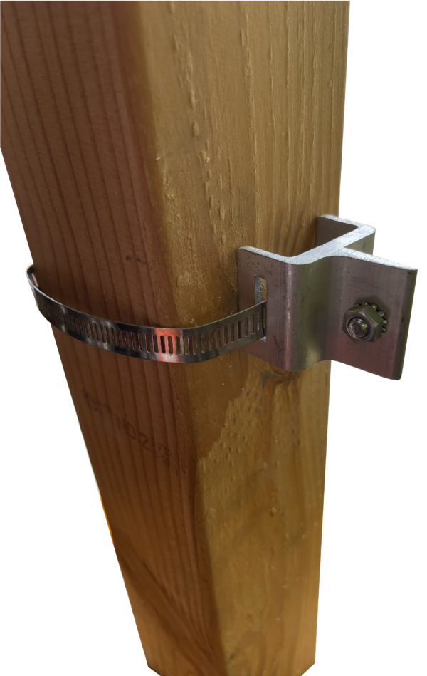 Banding Sign Hardware with Steel Strap