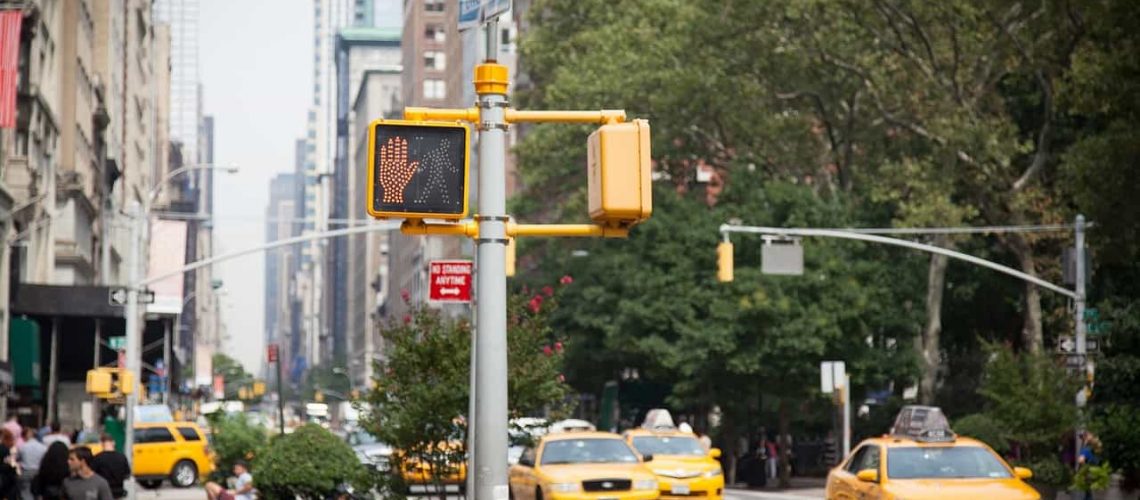 New York Busy Street
