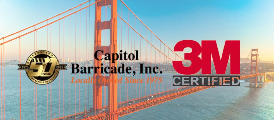 Capitol Barricade logo with 3M certified installer logo