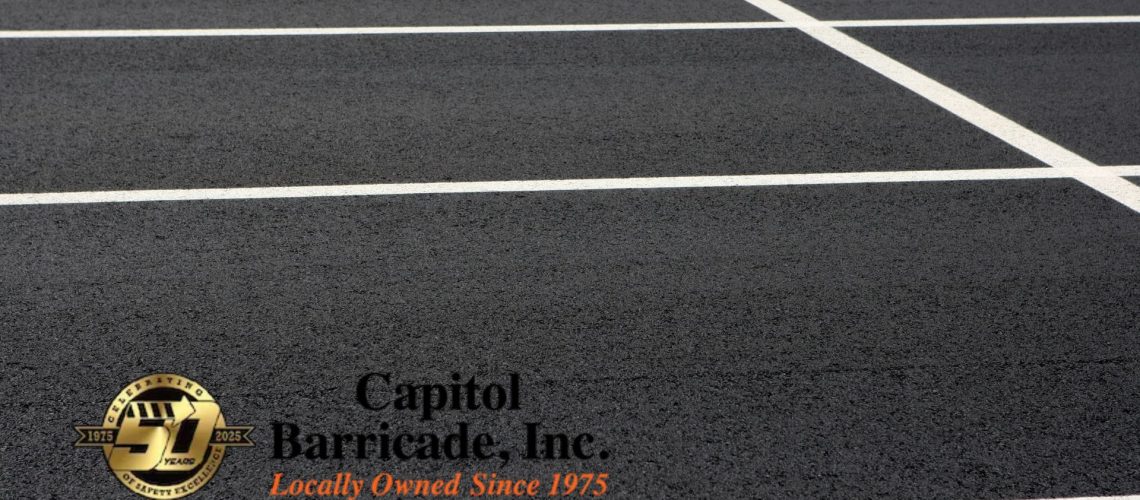parking lot striping from capitol barricade sacramento