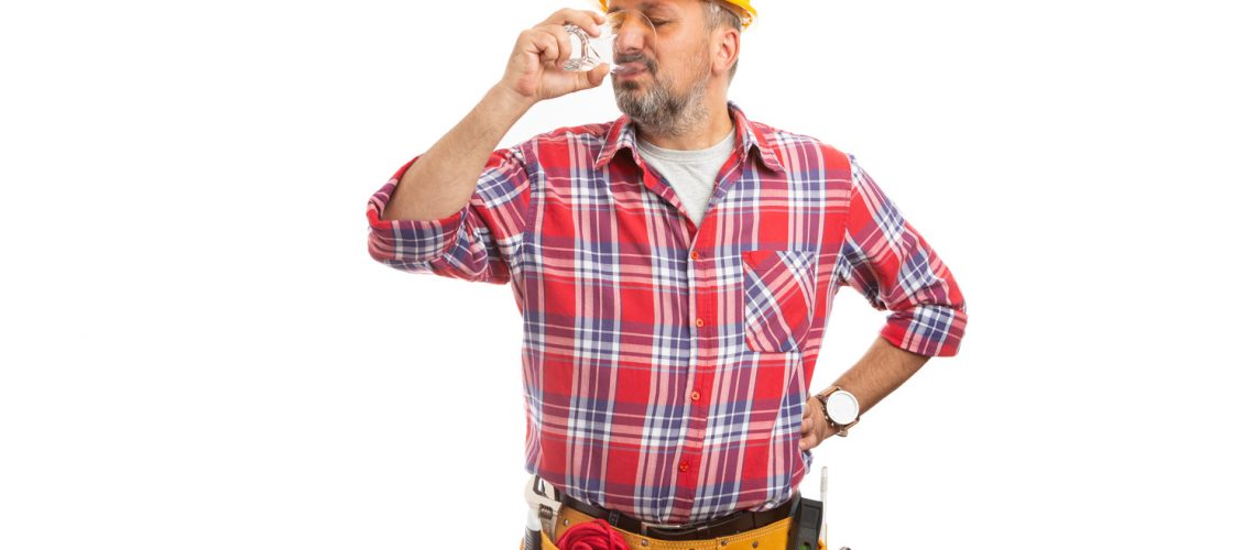 Worker Hydrating