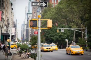 New York Busy Street