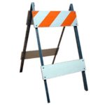 plywood barricade