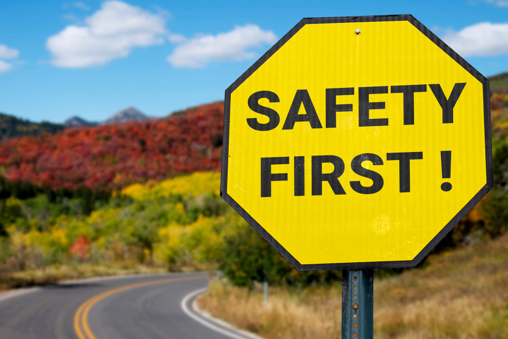 Warning Devices on Road
