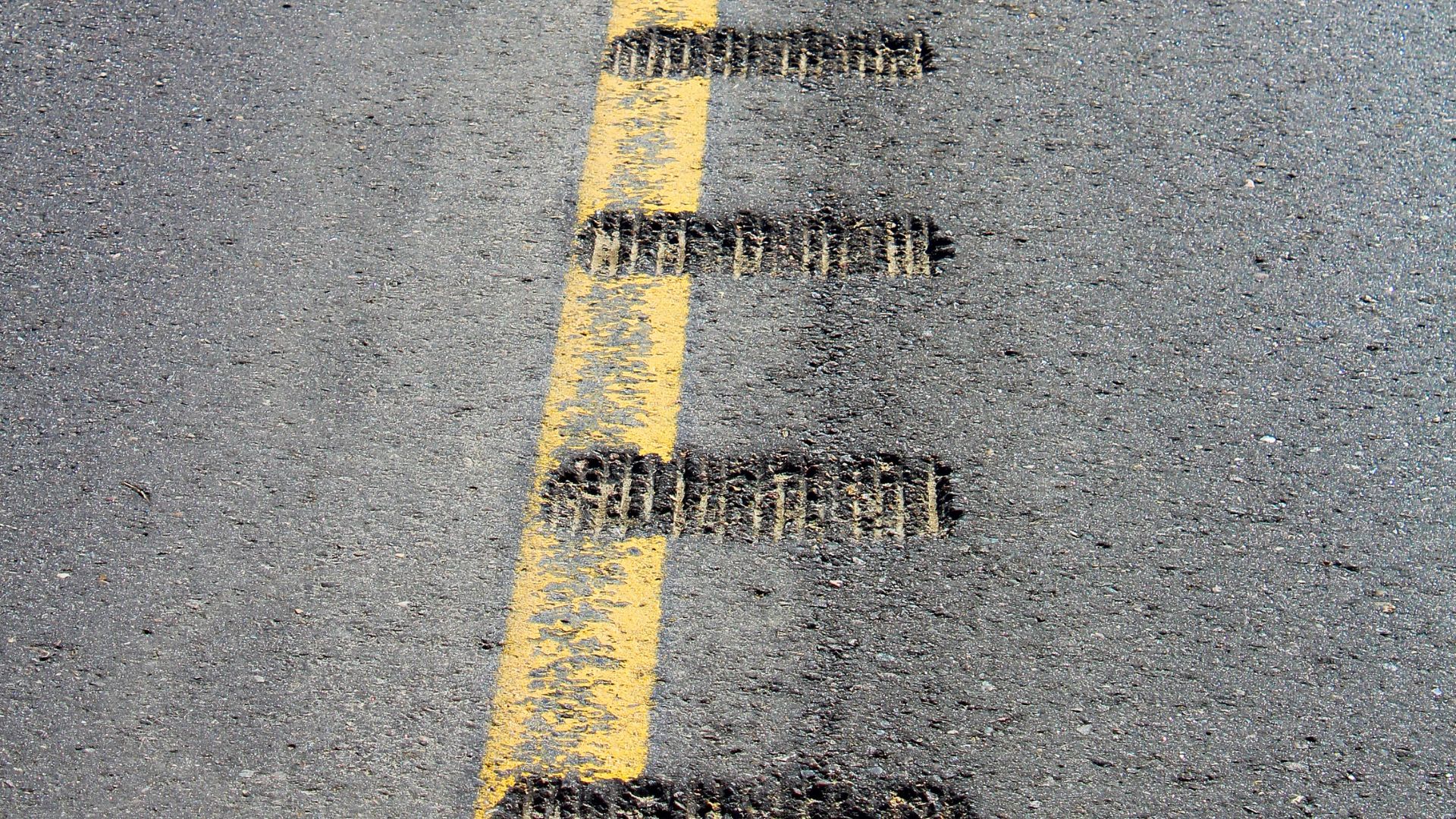 milled in rumble strips
