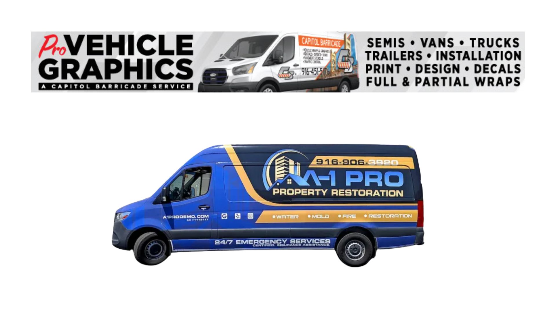 capitol barricade pro vehicle graphics