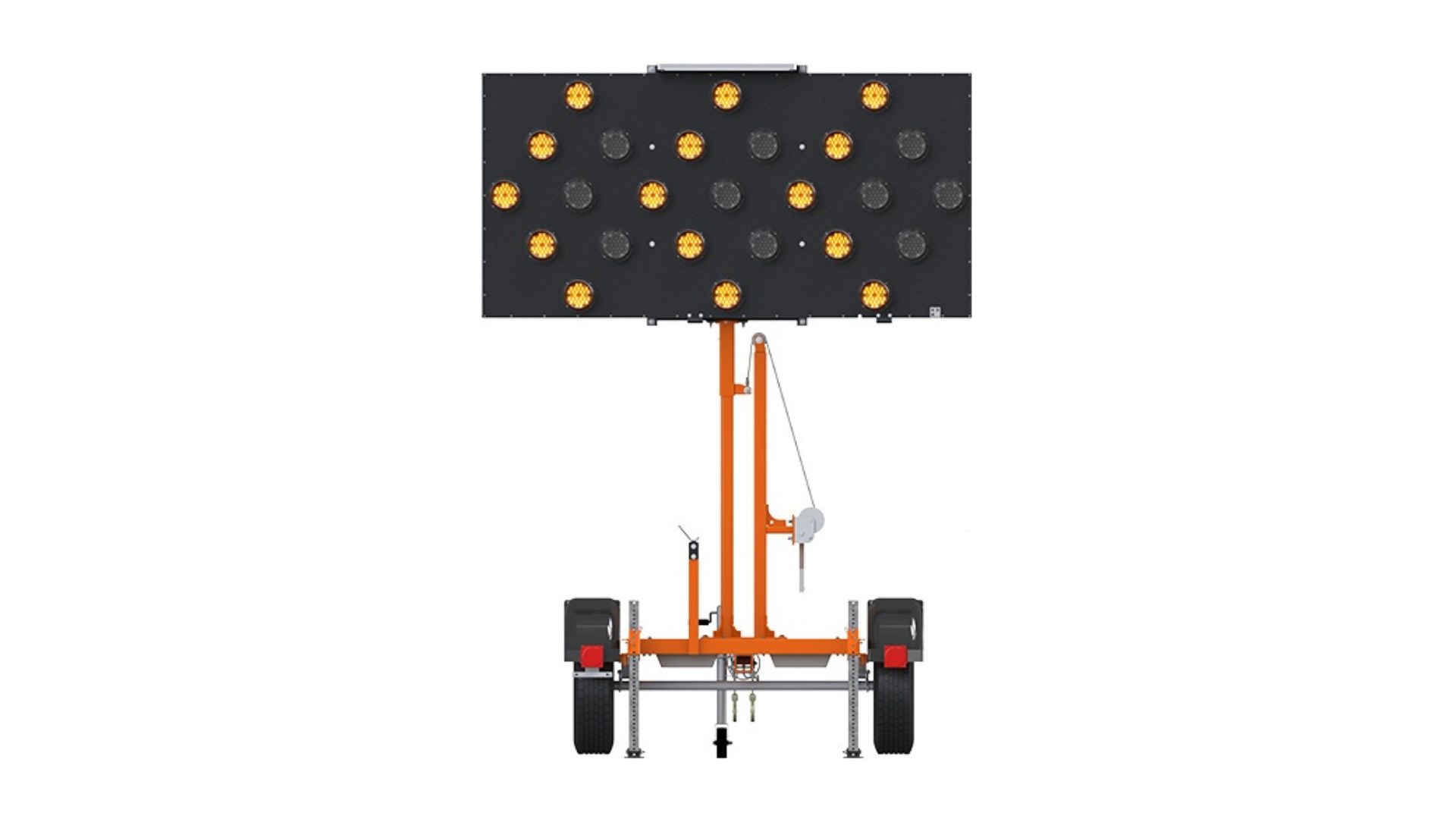 traffic control arrow board for rent in sacramento