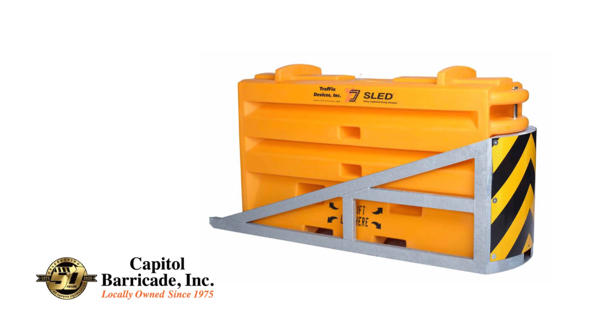 SLED for rent or sale traffic control from capitol barricade