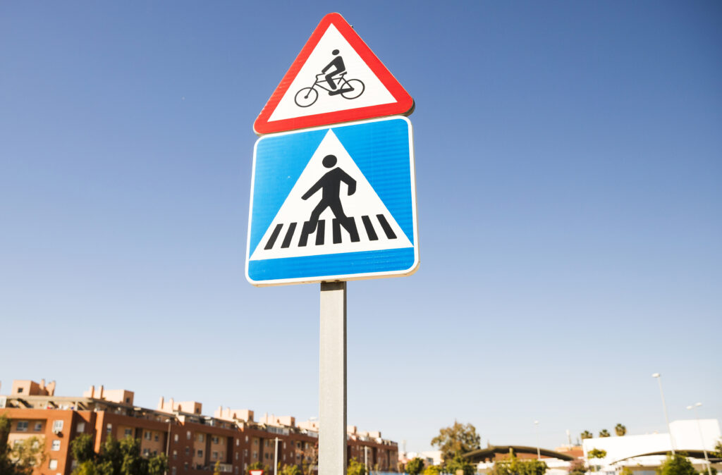 Safety Road Sign