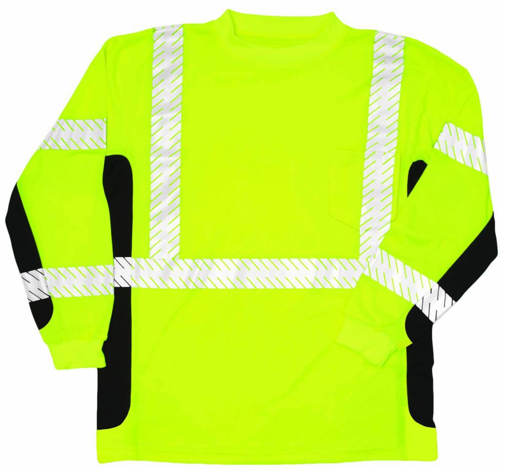 Kishigo Long Sleeve Microfiber Class 3 TShirt Capitol Barricade
